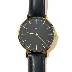 Cluse Black Gold Quartz Watch